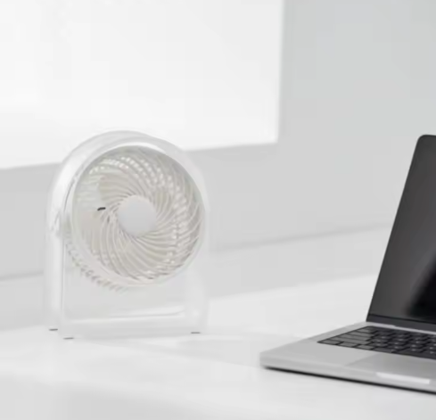 Small Fan Desktop Electric Fan Small Household Desktop ultra Long Endurance Portable Electric Fan